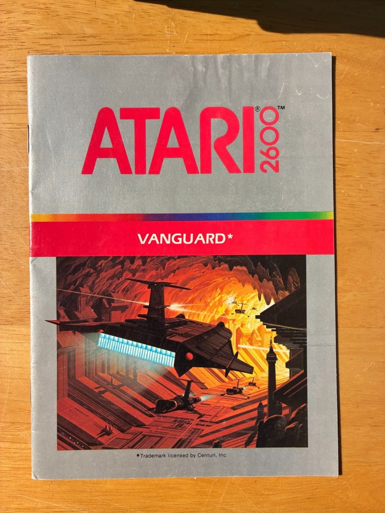 Atari 2600 manual Vanguard