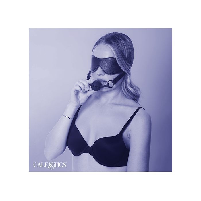 CalExotics Nocturnal Collection Eye Mask & Breathable Ball Gag