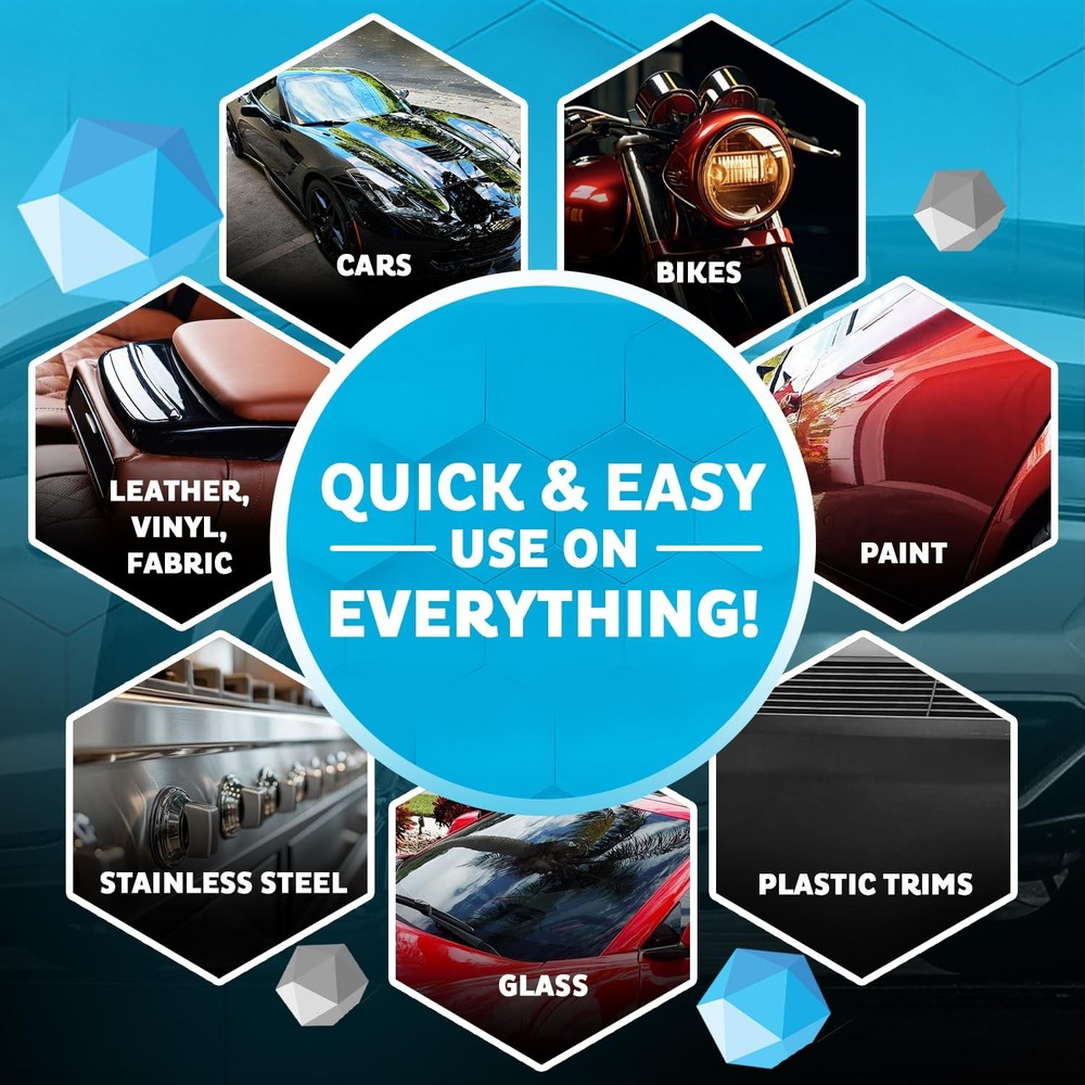 MAXLONE Car Spray with Triphene Technology, Quick Spray & Wipe Purpose Waterless