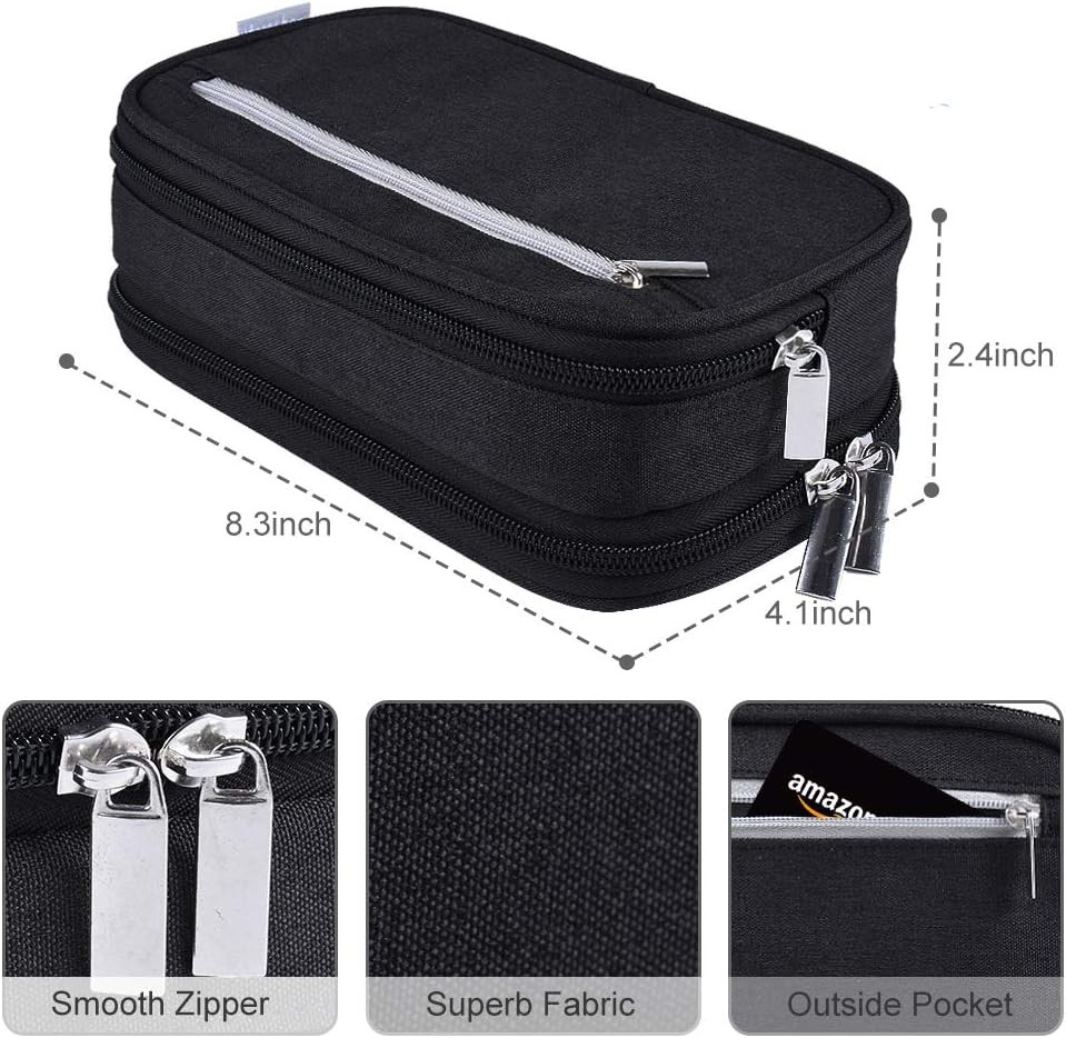 YONZONE Large Capacity Pencil Case Big Storage Pencil Bag Pouch 3 Multifunctiona