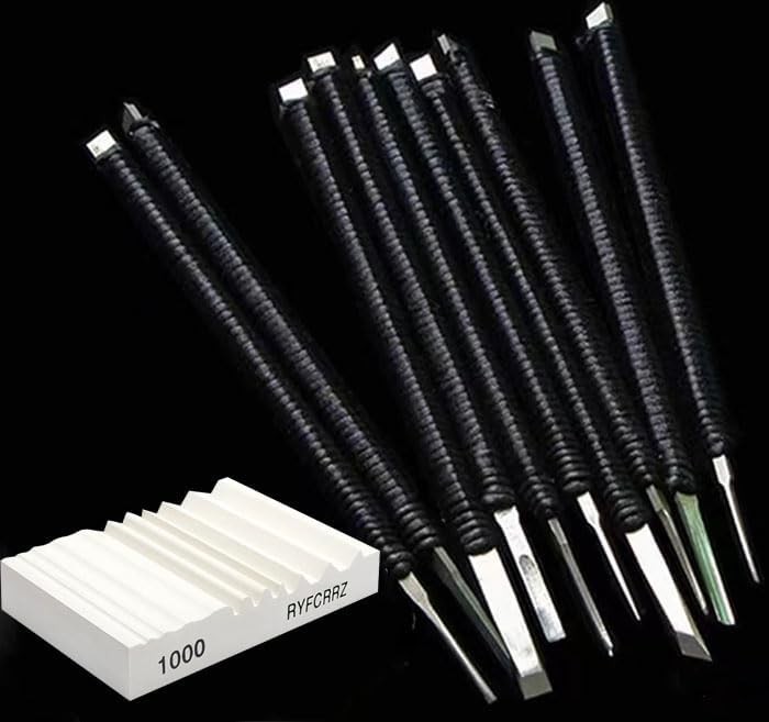 Wood Carving Sharpener Grooves Sharpening Stone Chisels Gouges Carving Tools