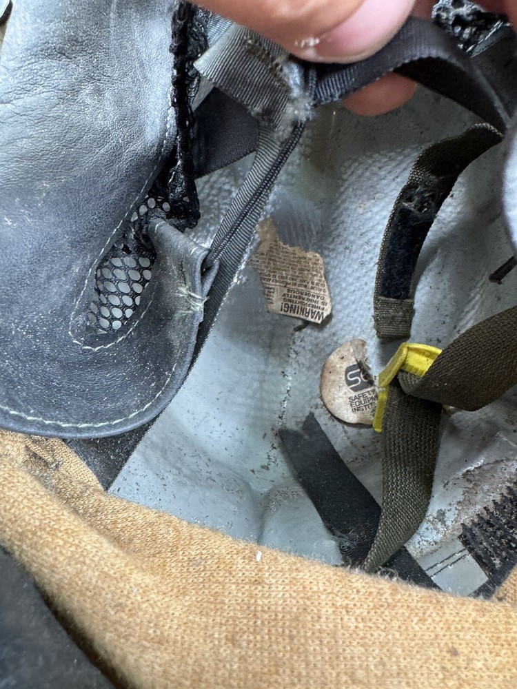 Vintage 1992 Red Firefighter Helmet