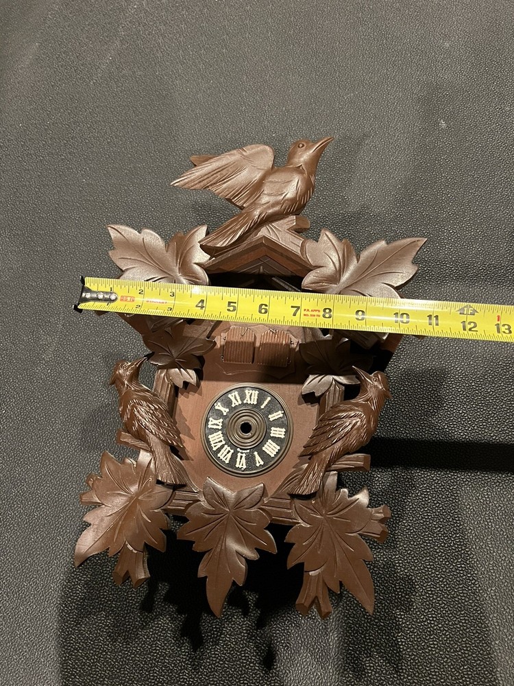 Vintage Cuckoo Clock Wooden Case