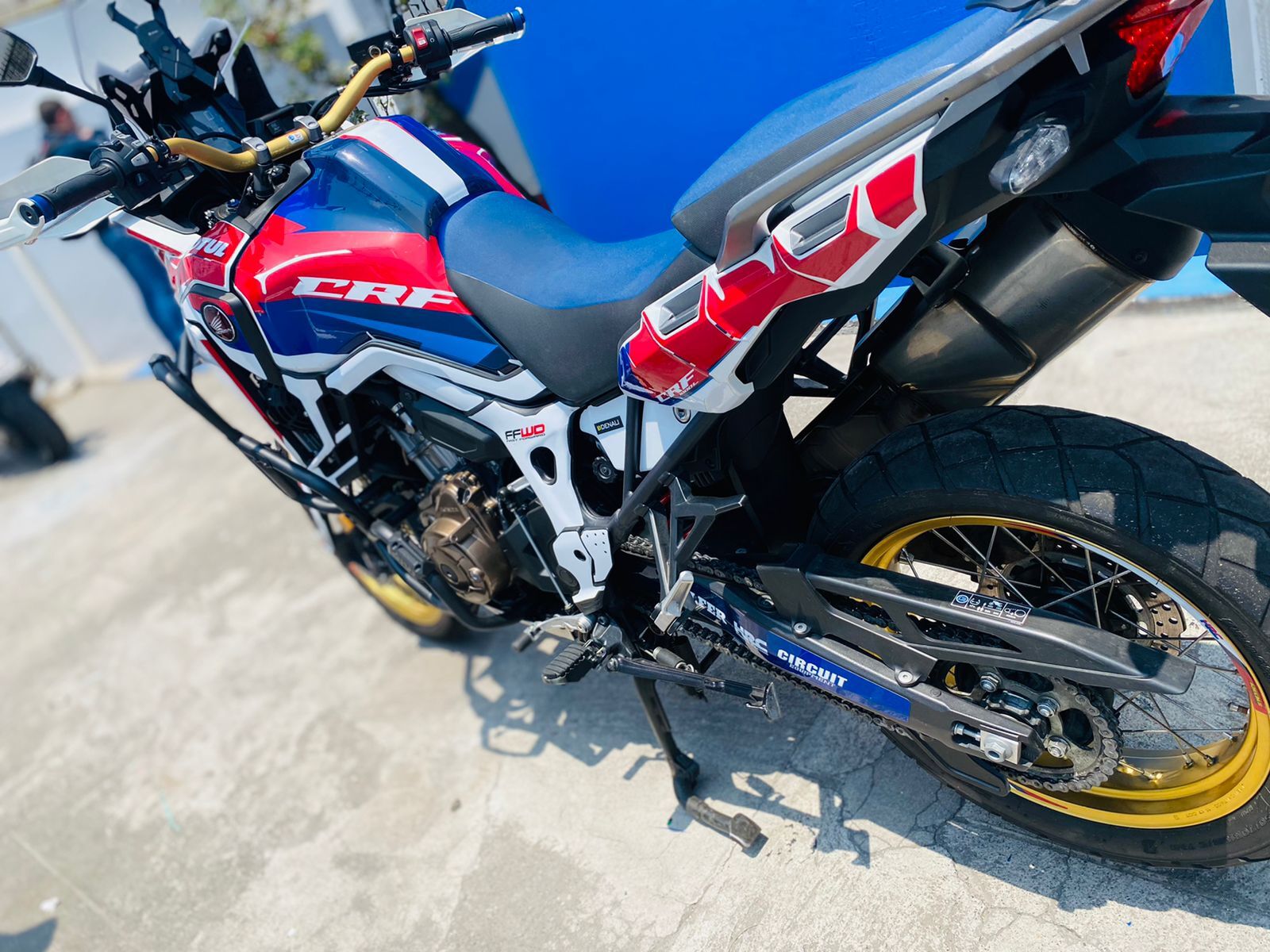 FIT : Honda Africa Twin Crf1000L Crf1000 Graphic-Decal-Sticker kit