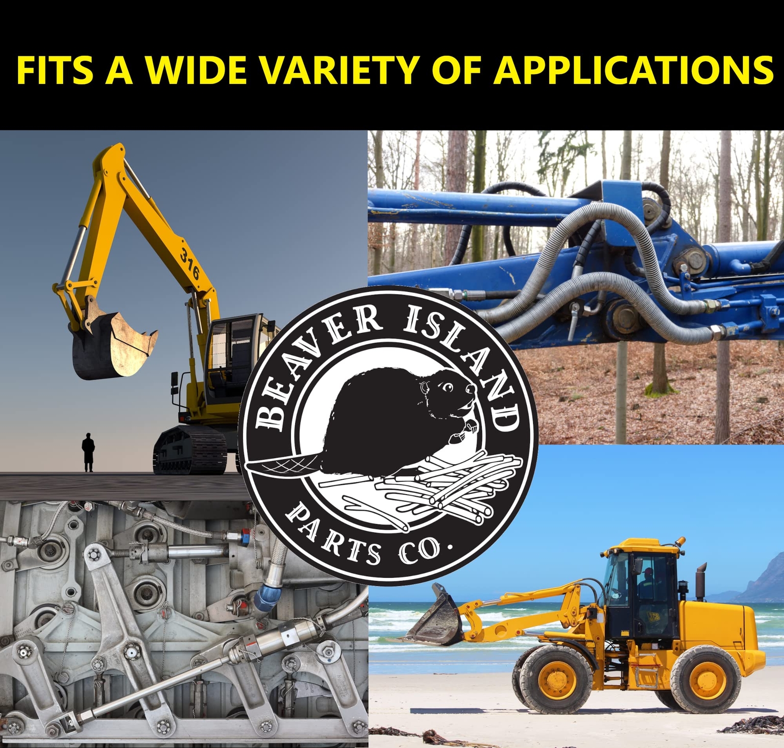 Hydraulic O-Ring Kit BOSS ORB Fittings 245 Pieces (12 Common Sizes) SAE 900 Seri