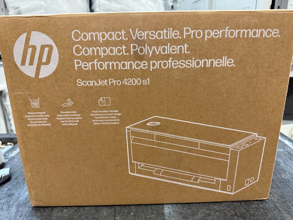 HP 8Q4W2A Scanjet Pro 4200 S1 Flatbed Scanner - NEW OPEN BOX!