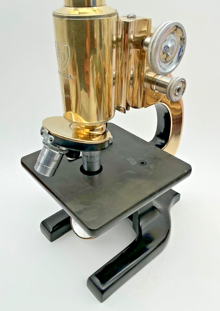 Collectible 1930's Spencer Brass Microscope