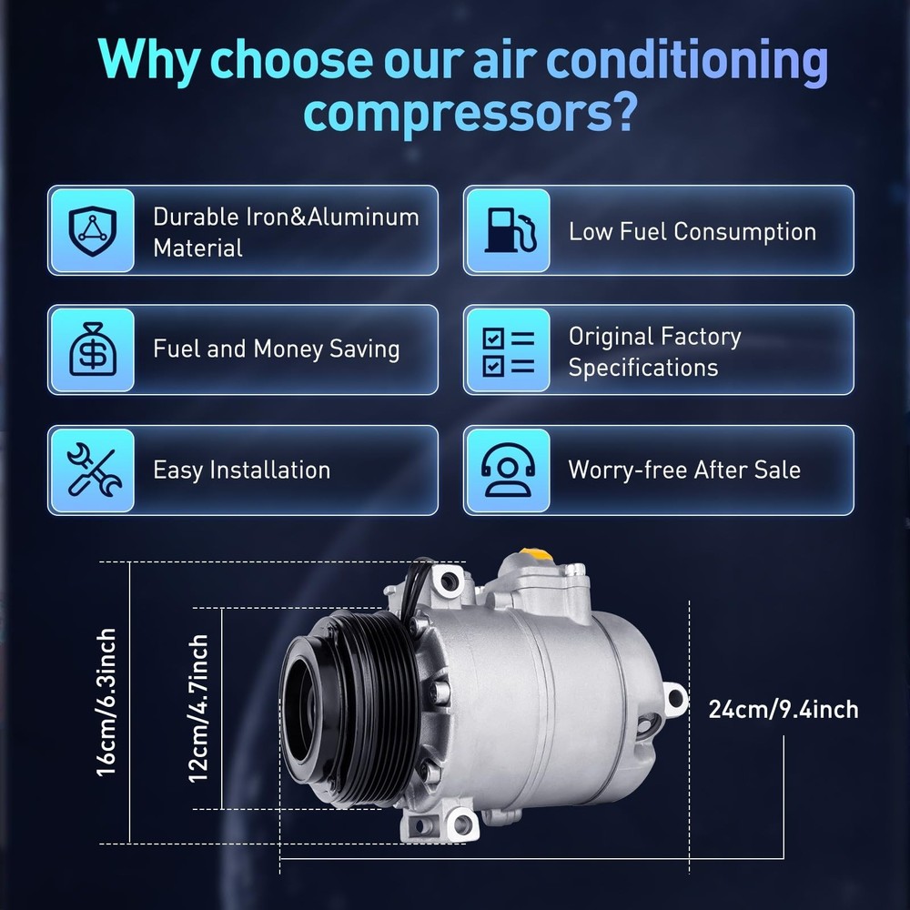 Air Conditioning Compressor, Ac Compressor For BMW, Ac Compressor For Car Kit