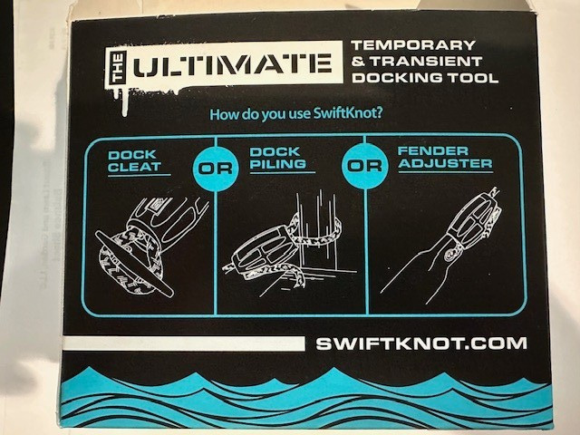 (2) Swiftknot Portable Temporary Docking Devices, Large