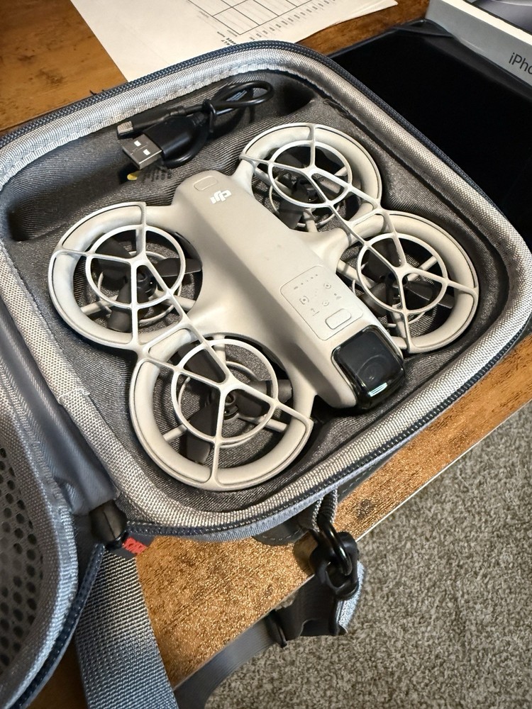 DJI NEO White Quadcopter Drone with Camera and Protective Case