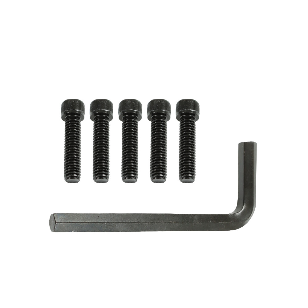 8 Piece 1-2-3 Precision 23 Hole Block Set With Screws & HEX KEY