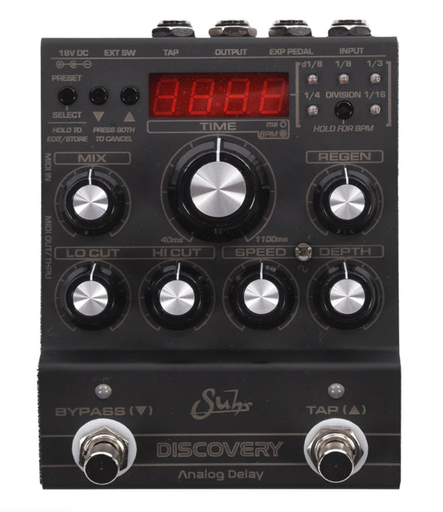 Suhr Discovery Delay Analog Delay - black edition