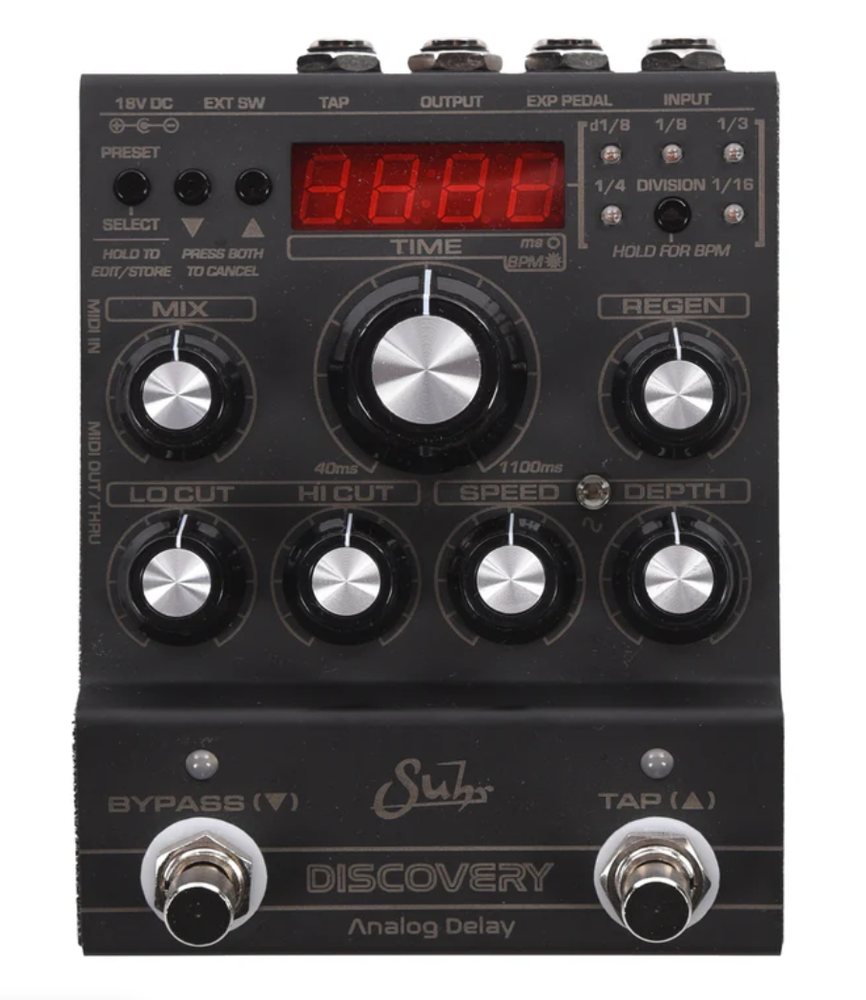 Suhr Discovery Delay Analog Delay - black edition