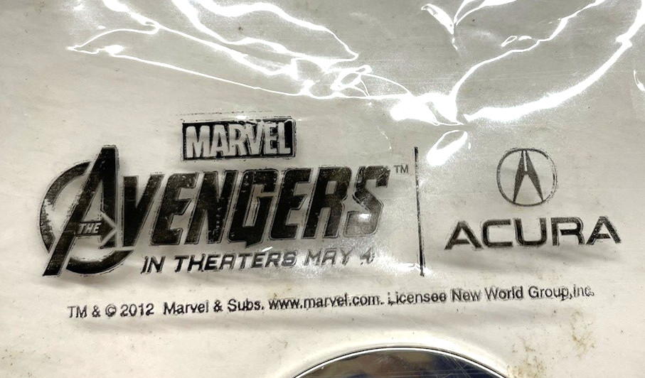 Thor Hammer Avengers Badge Keychain Acura Sponsor Marvel Movie Premier Swag