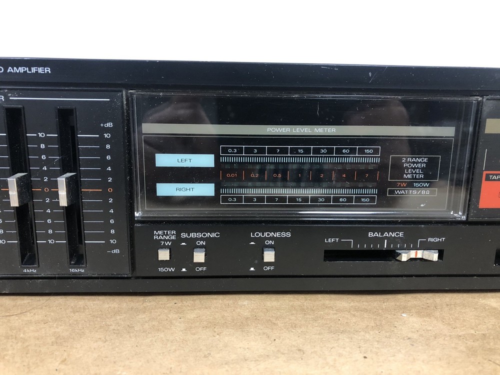 Fisher CA-272 Studio-Standard Integrated Stereo Amplifier – Tested Working