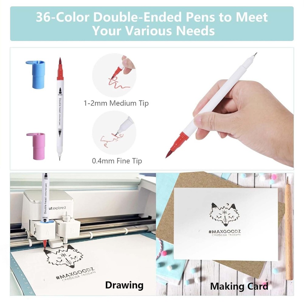 52Pcs Essential Craft Tools Set for Cutting Machine,Weeding Tools for Vinyl,P...