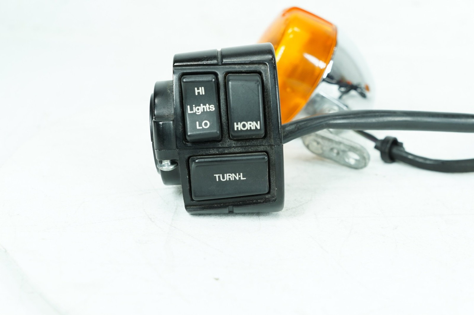 95 Harley Sportster 883 Hugger OEM Left Turn Signal Headlight Switches Controls