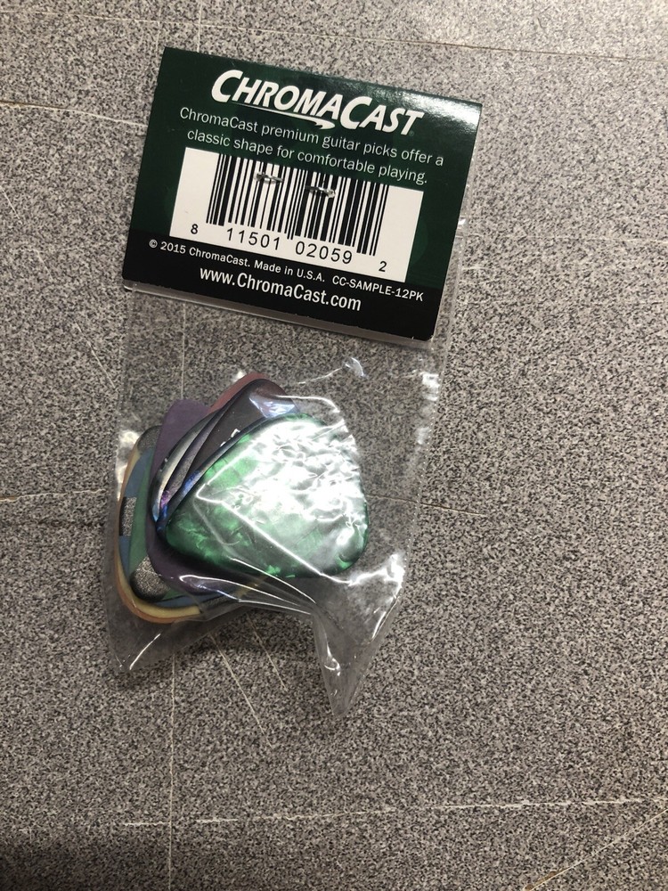 ChromaCast Guitar Picks CC-SAMPLE Sampler (12 count)