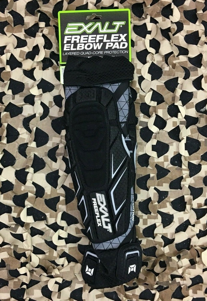 NEW MEDIUM Exalt FreeFlex Elbow Pads - Black