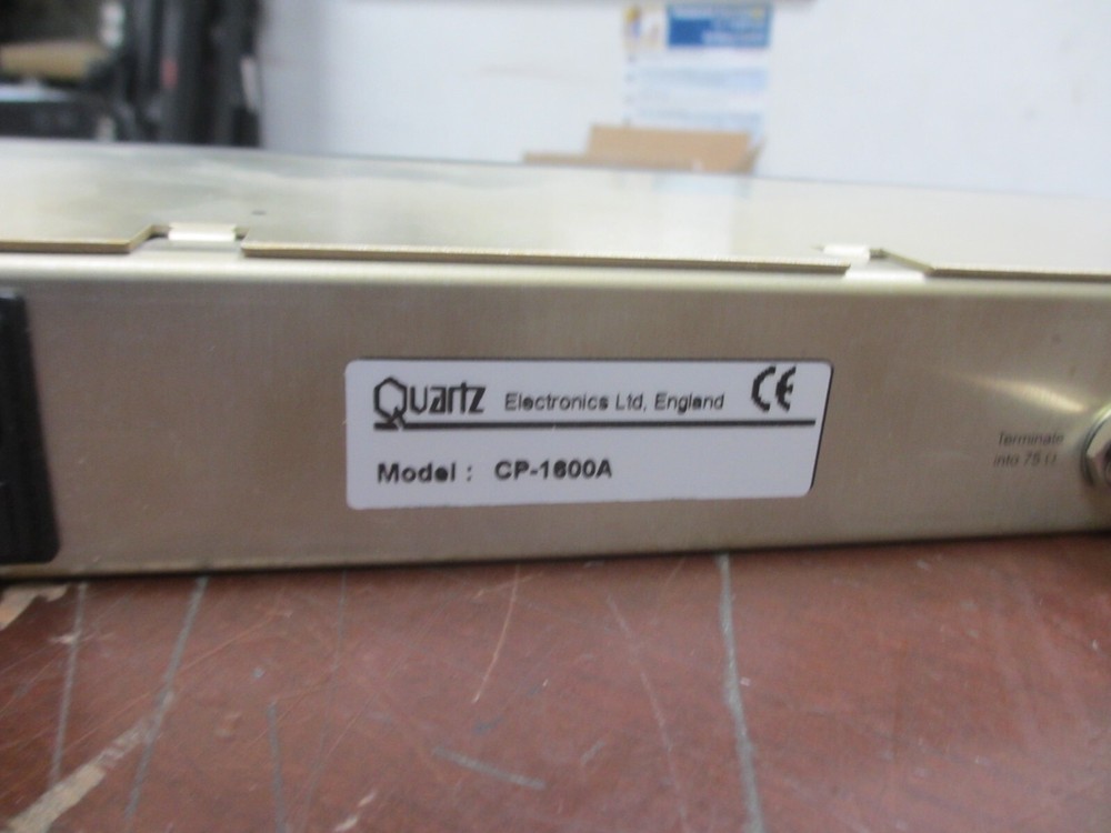 Evertz CP-1600A Quartz Pushbutton Control Panel
