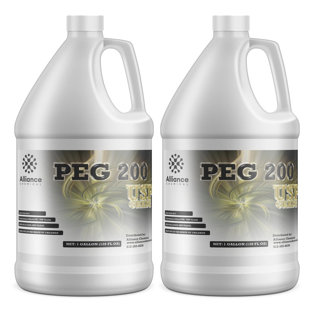 Polyethylene Glycol 200 (PEG) - 2 Gallons