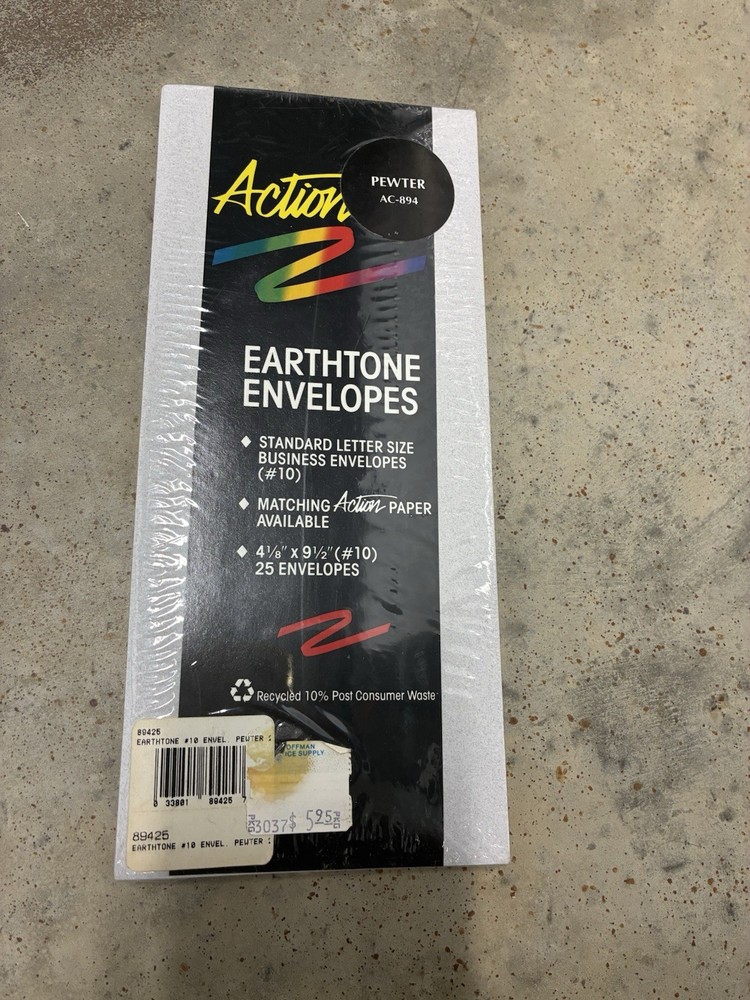 Action Pewter #10 Earthtones Envelopes  (25 Pack)