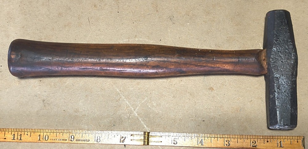 Vintage blacksmith's hammer, double faced