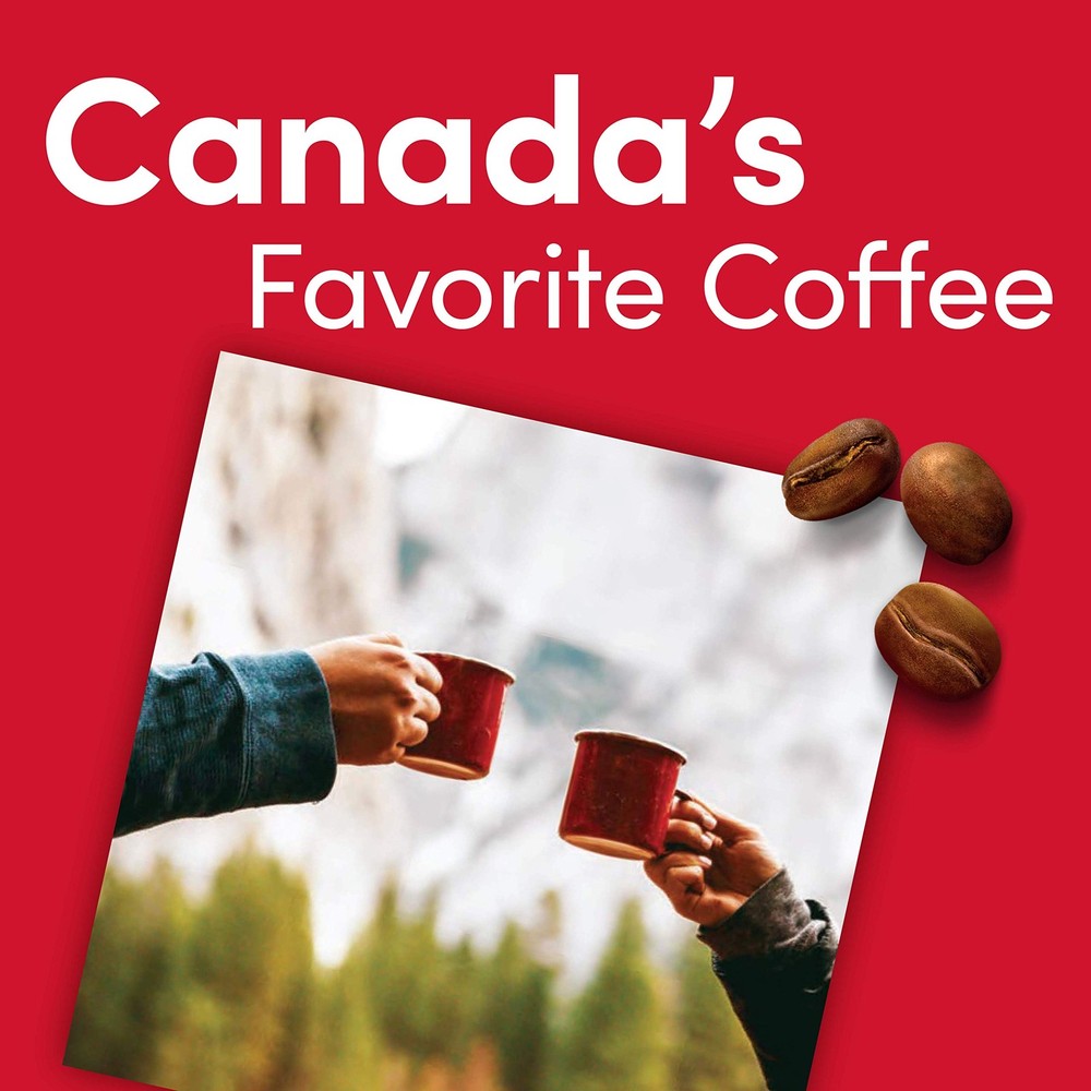 Tim Hortons Original Medium Roast Whole Bean Coffee 12oz 6-Pack