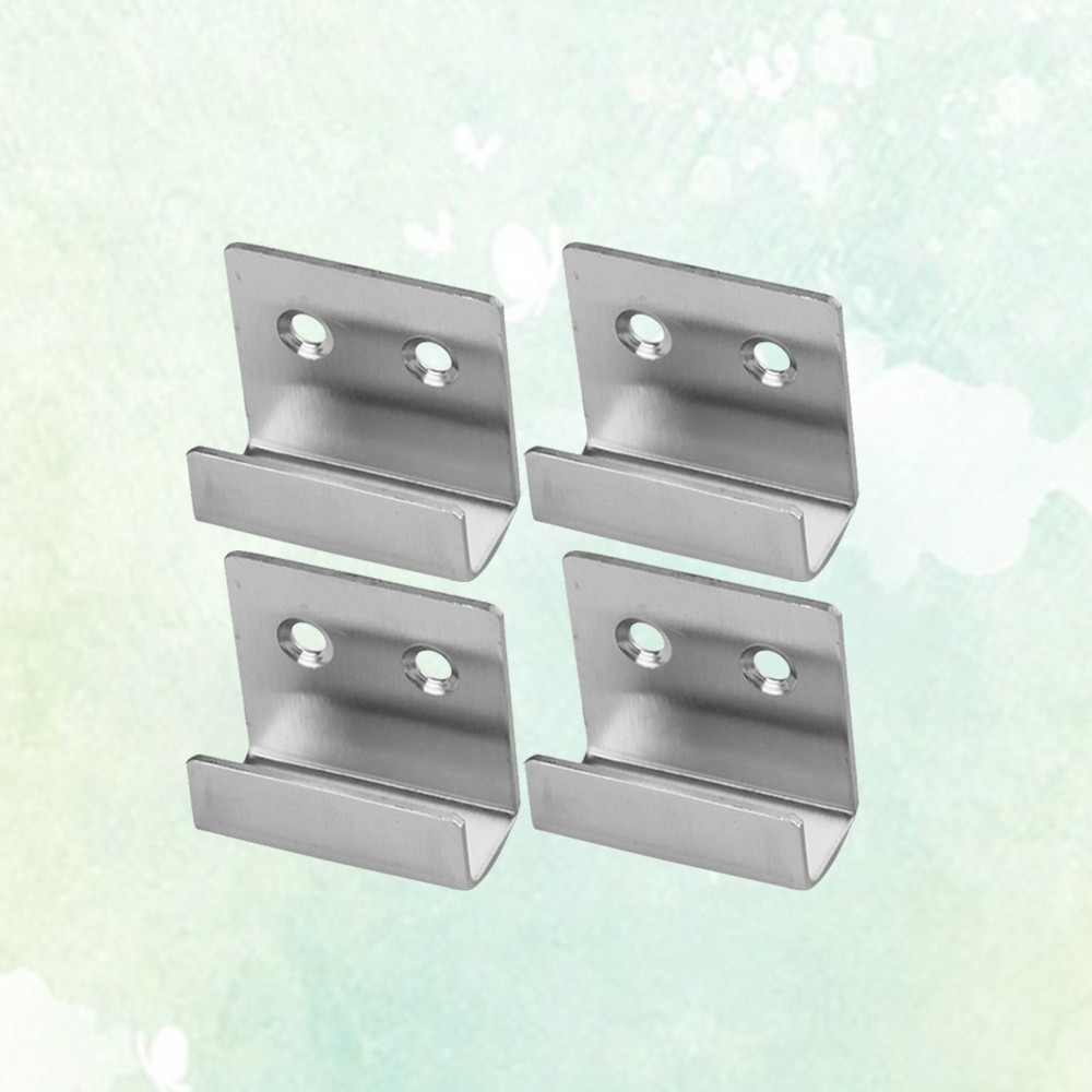 6 PCS Picture Hooks Hardware Stainless Steel Catch Hanging Interlocking