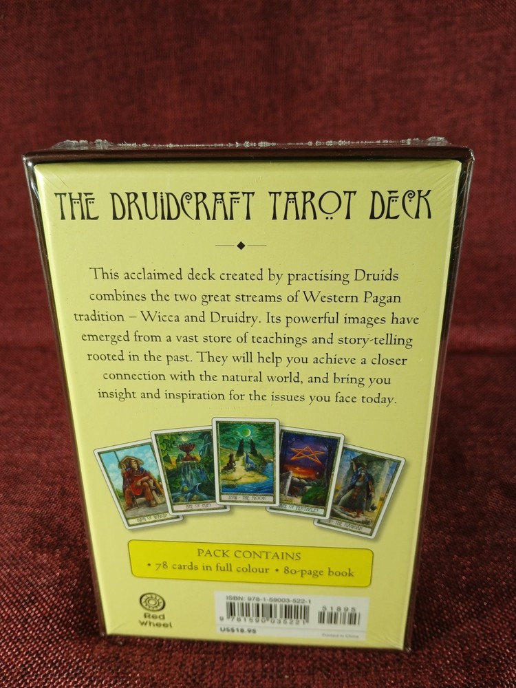 The Druid Craft Tarot Deck New Sealed