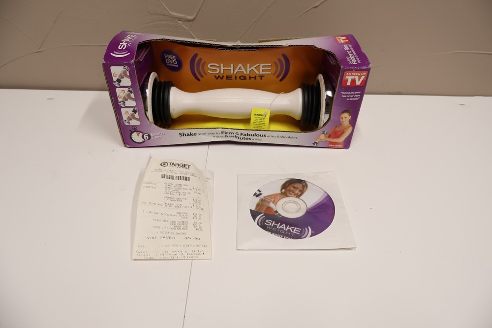 Unopened 2011 Shake Weight 2.5 lbs W/ DVD