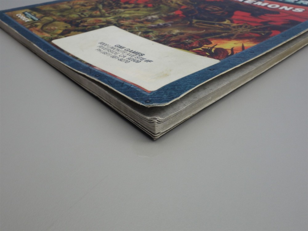 Warhammer Codex Army Book 40k - Chaos Daemons Hardback (current Ed)