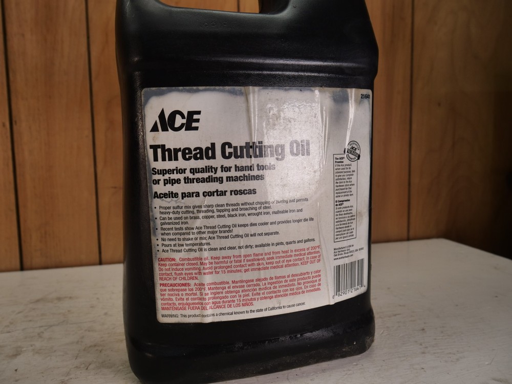 Ace Hardware Thread cutting OIl 3 Quarts