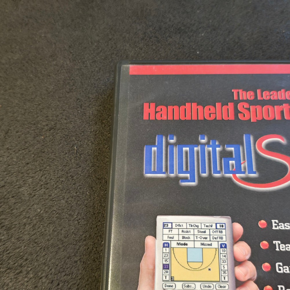 Digital Scout Statware Basketball Software 2002 PC CD-ROM Coaching Stats Program