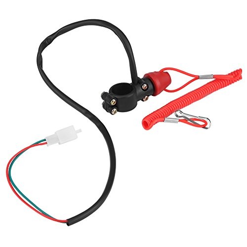 Engine Stop Switch, 22mm 7/8" Motorcycle Boat Safety Kill Stop Switch