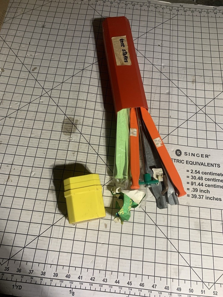 Castolin Eutectic Case With Tent Stakes B516