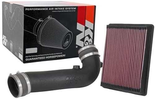 Cold Air Intake System: High-Flow Air Filter, Increase Performance & Towing: