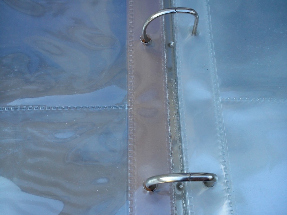 Royal Mail Presentation Packs Album Binder Stamp 14 Sheets Storage EMPTY Beige