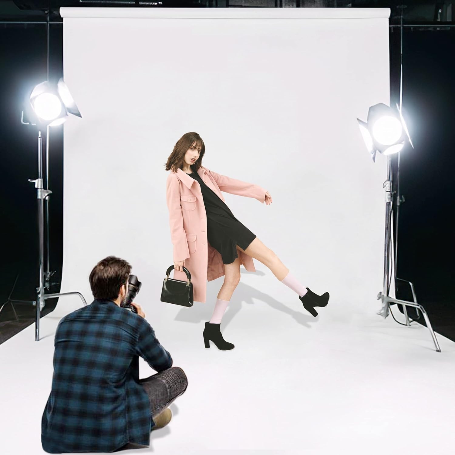 5x7ft Portrait Photo Backdrop Background Screen for Photography Video Studio