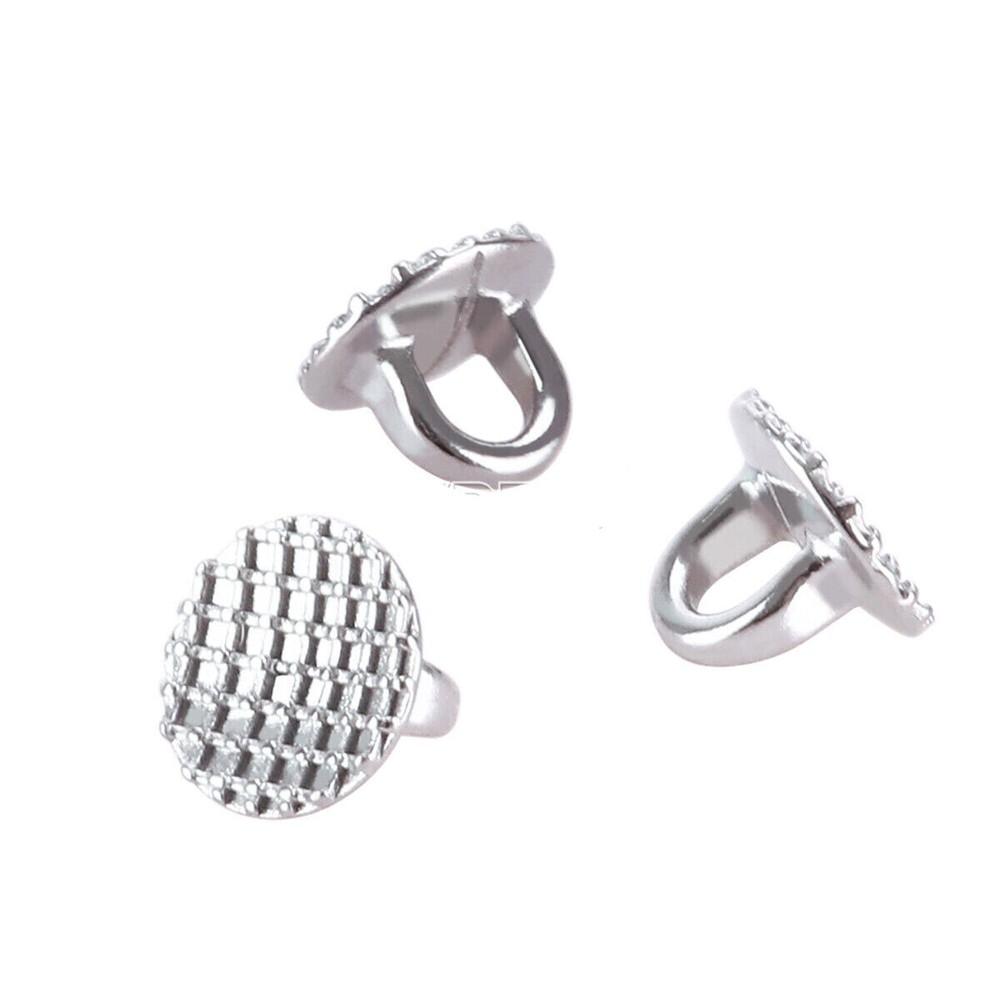 10/ Dental Direct Bond Eyelet/Traction Hook Round/Rectangular Monoblock Inblock