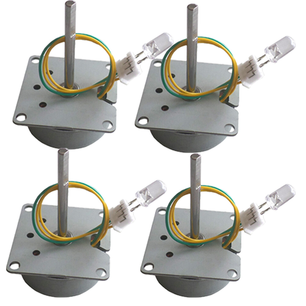 4X AC 3 Phase Micro Brushless Generator Mini Wind Hand Generator Motor 3-24V