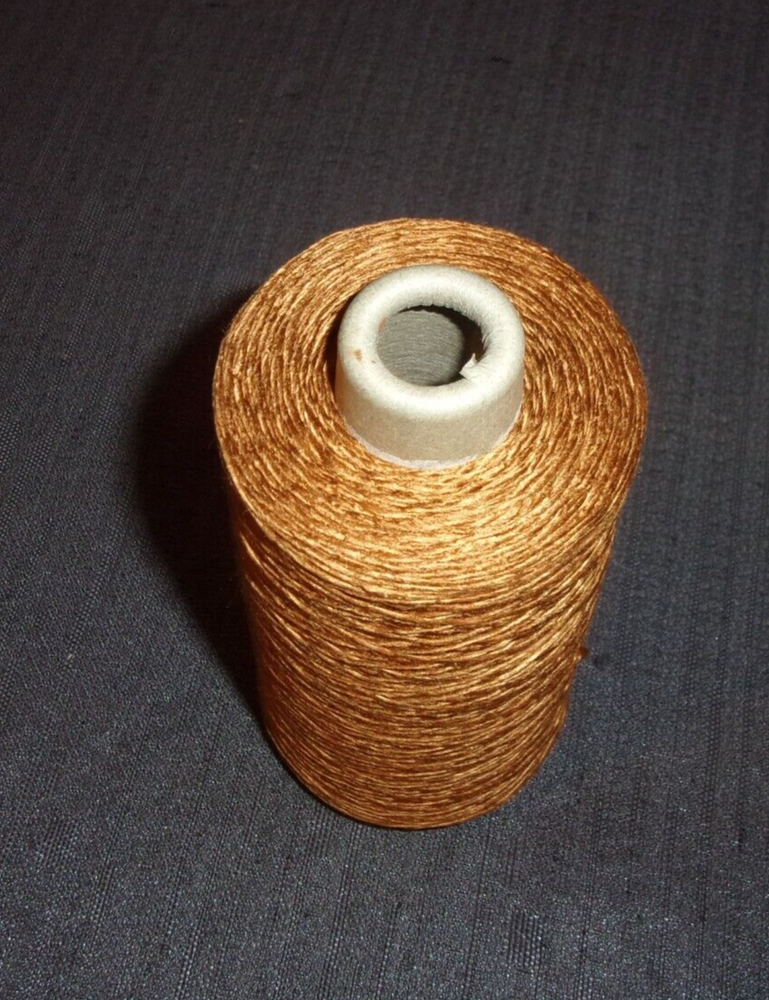 NEW RAYON CONSTRUCTION MASON STRING THREAD LINE BONDED TWINE CARMEL 1000 FEET