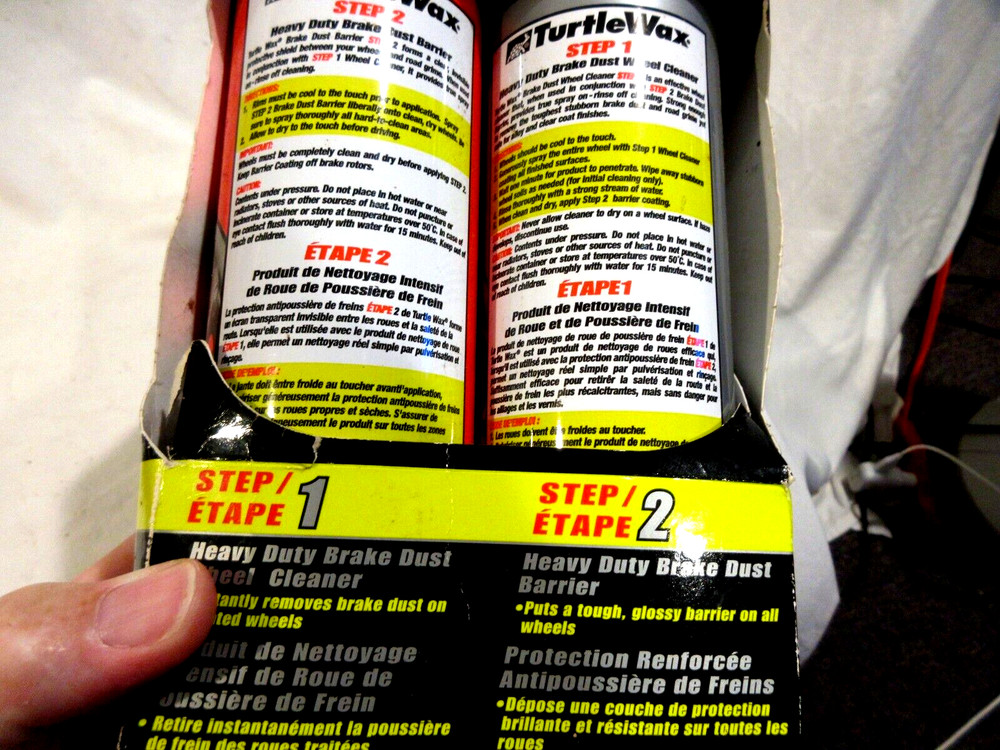 Turtle Wax Brake Dust Cleaner Kit NIP