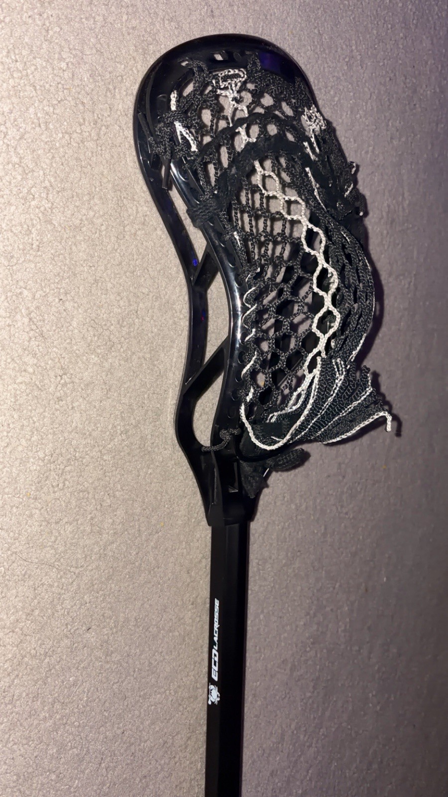 ECD Lacrosse Bravo 1 Complete Lacrosse Stick Black