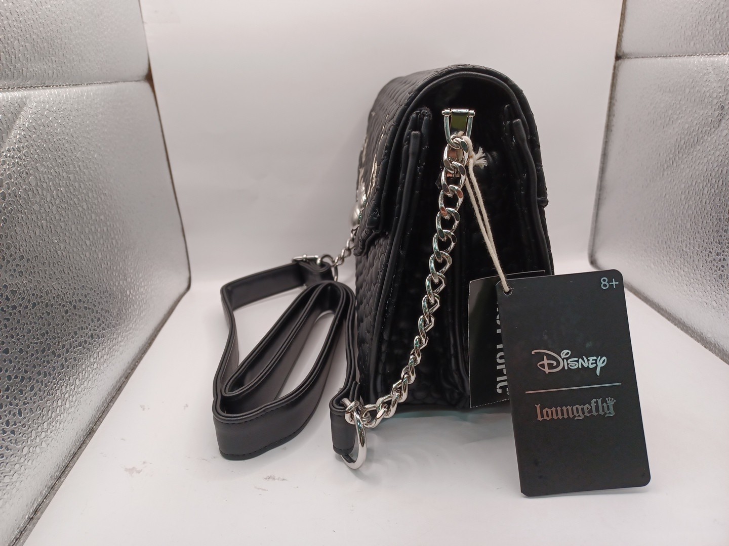NEW Loungefly Disney Mickey Mouse Artist Sketch Crossbody Bag-Black