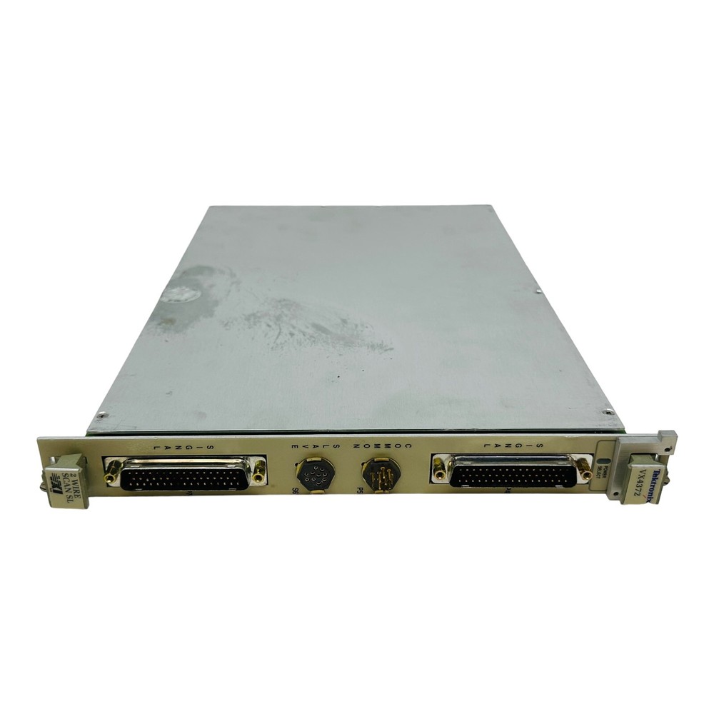 TEKTRONIX VX4372 RELAY SCANNER 2-WIRE 48CH VXI MODULE SN B203H02