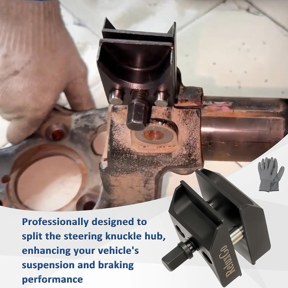 Universal Suspension Strut Split Hub Steering Knuckle Spreader Tool, Strut...