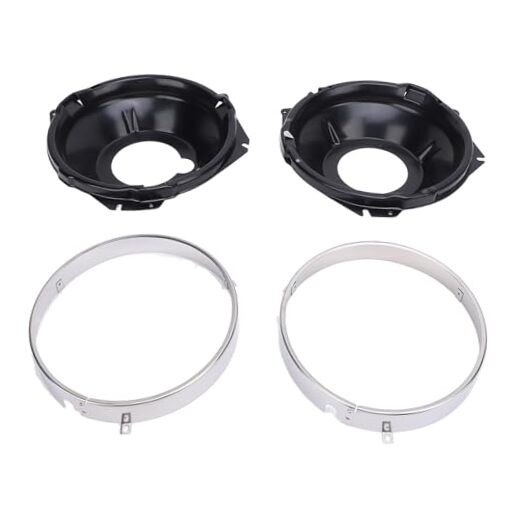 Headlamp Retaining and Mounting Bucket Kit, 7 Inch Headlight Mount, Nova,