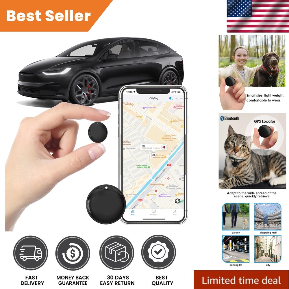 Mini No SIM Required Real-Time Vehicle GPS Tracker
