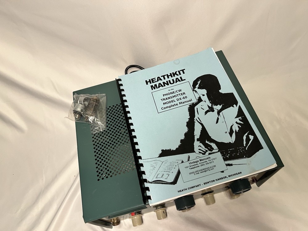 HEATHKIT PHONE /CW TRANSMITTER MODEL DX60